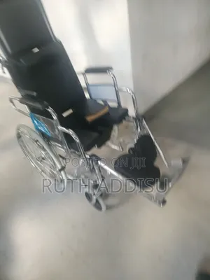 A Commode Toilet Function, Foldable Design, and Elevating Leg Est Used