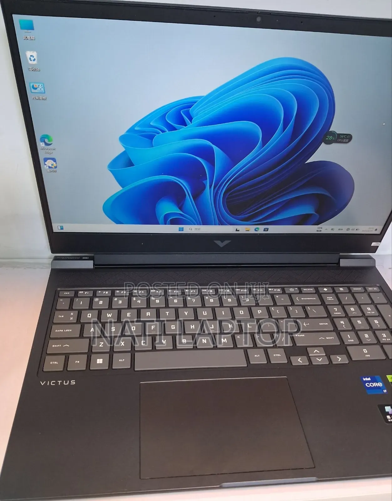 New Laptop HP Victus 16 16GB Intel Core i7 SSD 1T