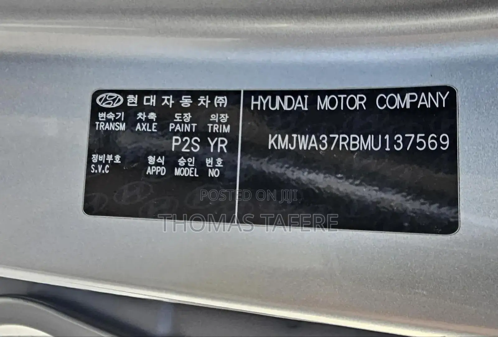 Hyundai H1 2020 Silver
