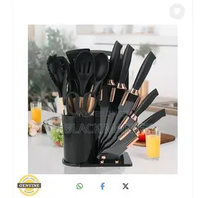 20 Piece Silicone Kitchenware(የሲልከን ግብሃቶች )