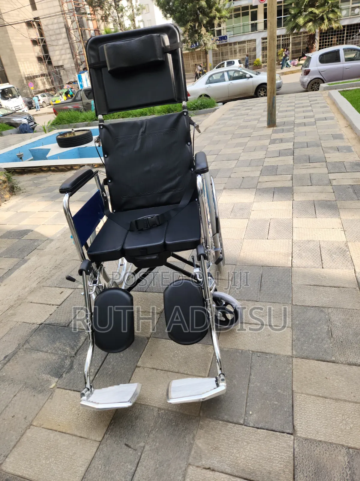 Reclining Commode Wheelchair - Medocal Limited - Medical Wheelchair