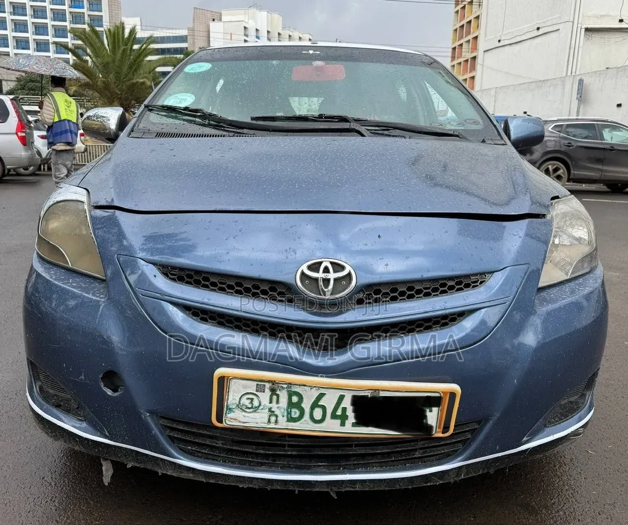 Toyota Yaris 2008 Blue
