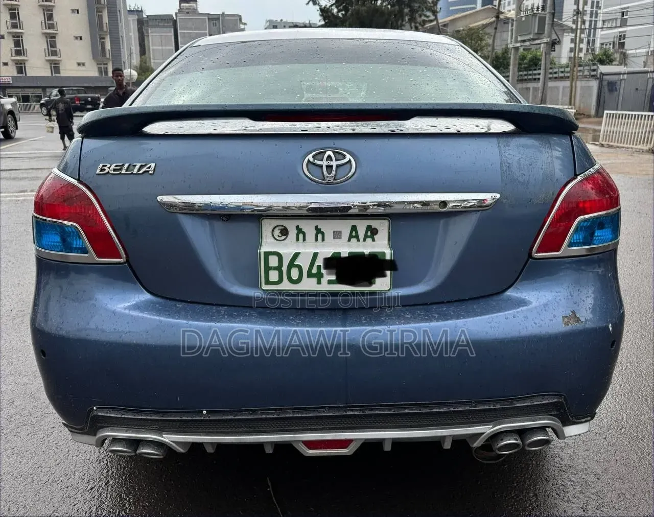 Toyota Yaris 2008 Blue