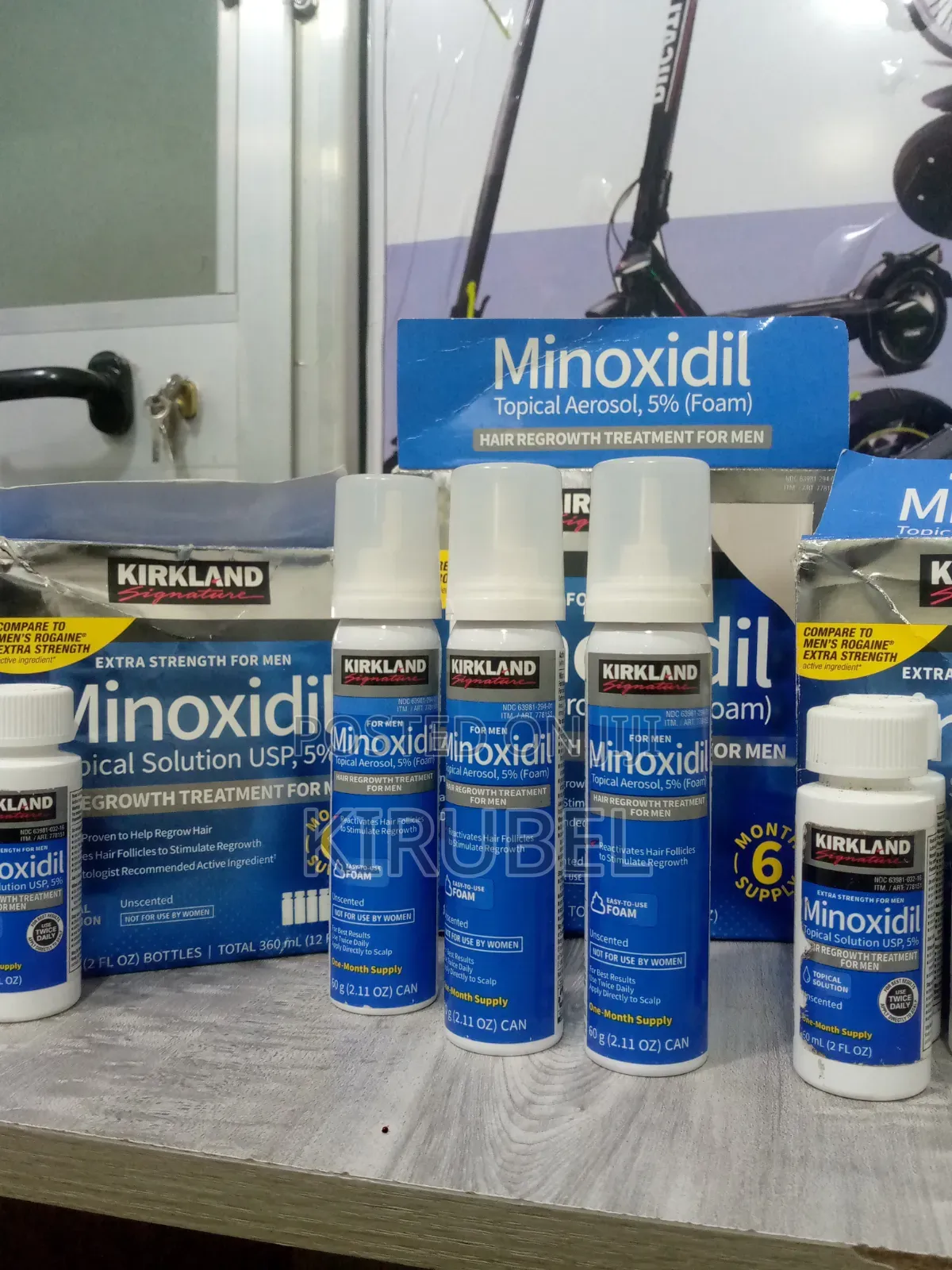 Foam Minoxidil 5% –