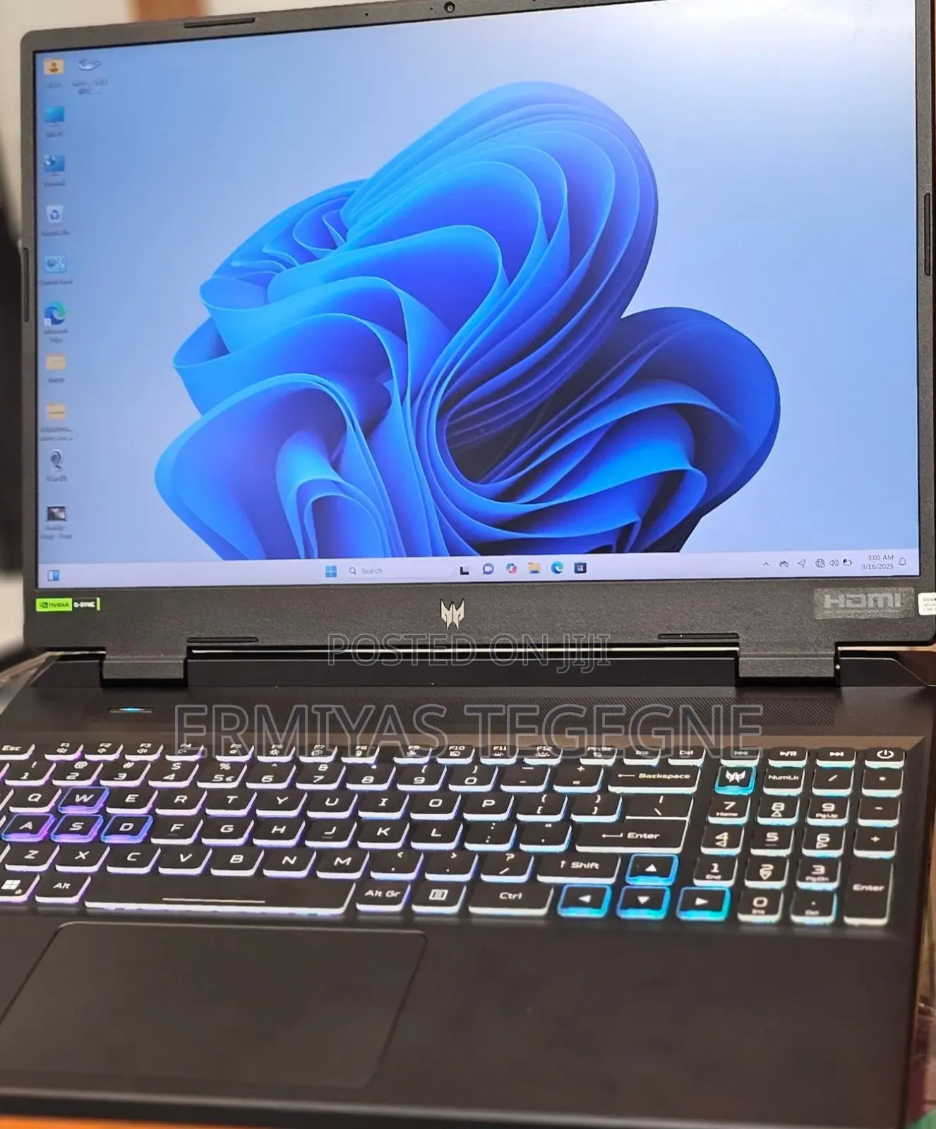New Laptop Acer Predator Helios 300 16GB Intel Core i9 SSD 512GB