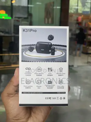 K31pro Mini Wireless Microphone With Case