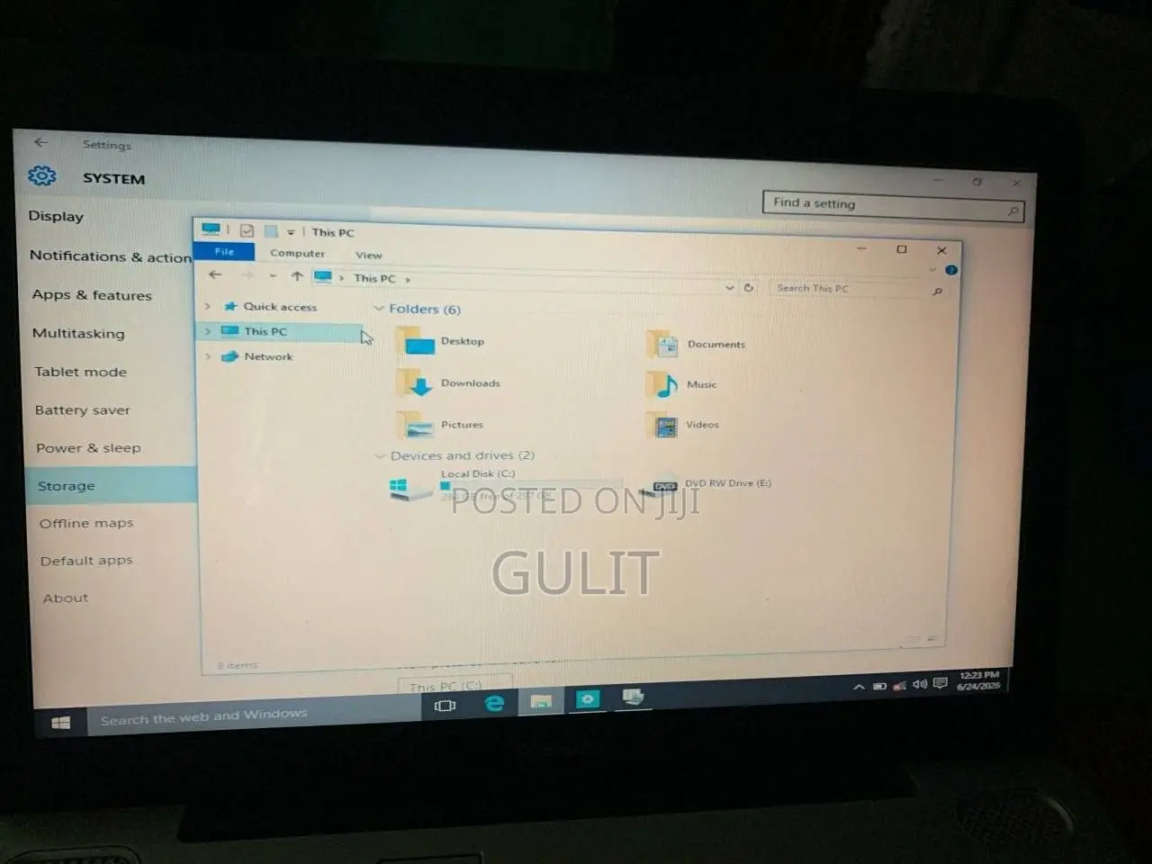 Laptop Toshiba 4GB Intel Core i3 HDD 320GB