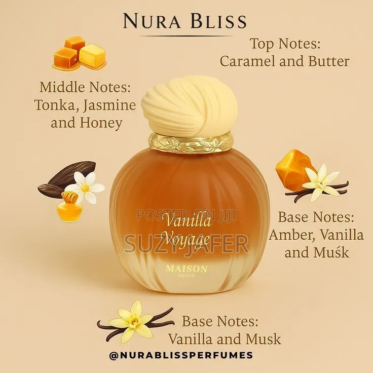 Maison Asrar Vanilla Voyage Perfume