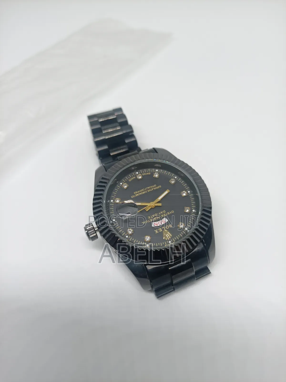 Black Rolex Unisex