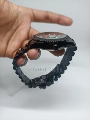 Black Rolex Unisex