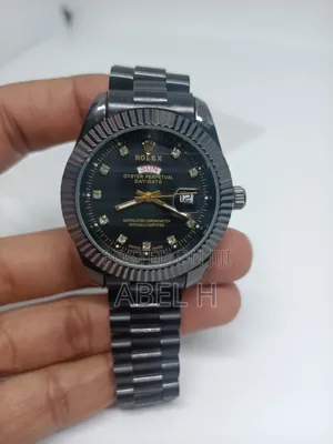 Black Rolex Unisex