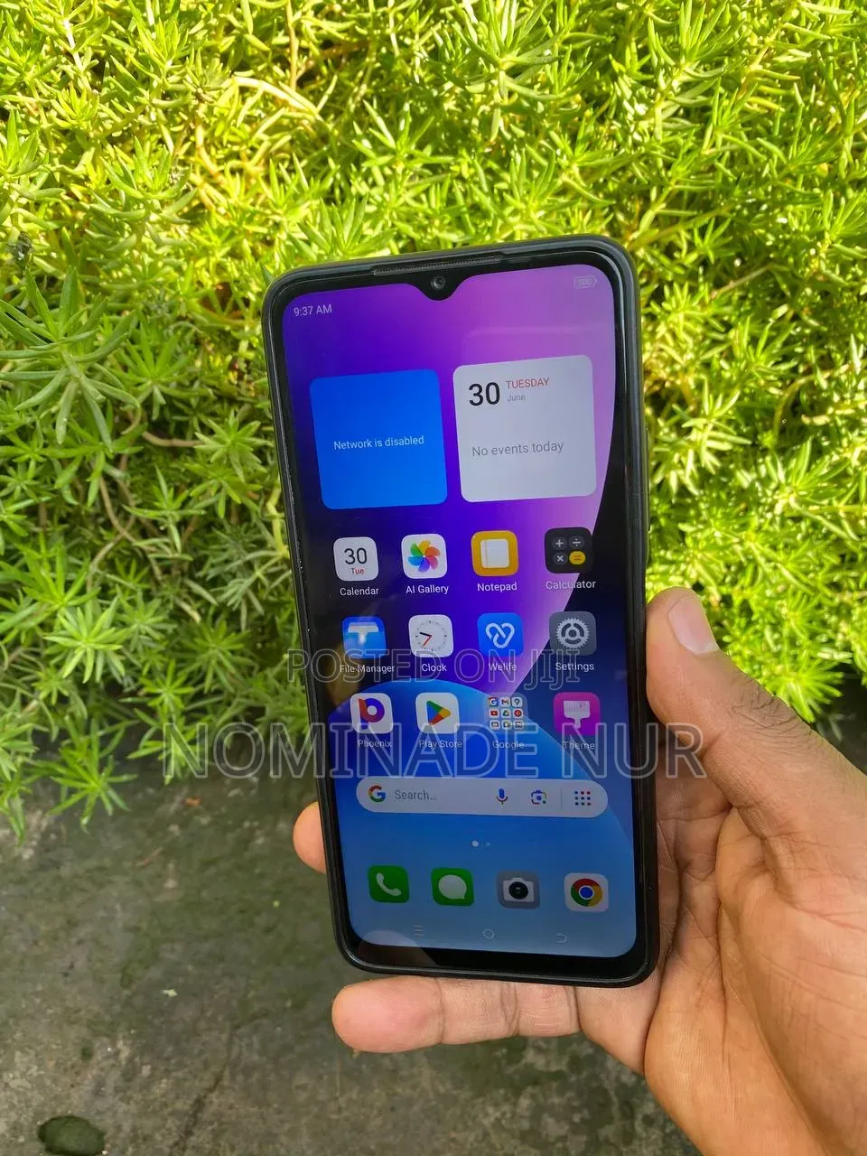 New Itel A70 128 GB Blue