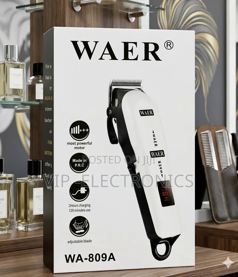 Waer Professional Hair Clipper (Model: Wa-809a