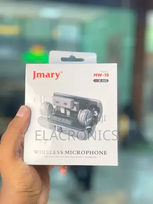Jmary Wireless iPhone and Type C Mic Lavalier Mic Mw-19