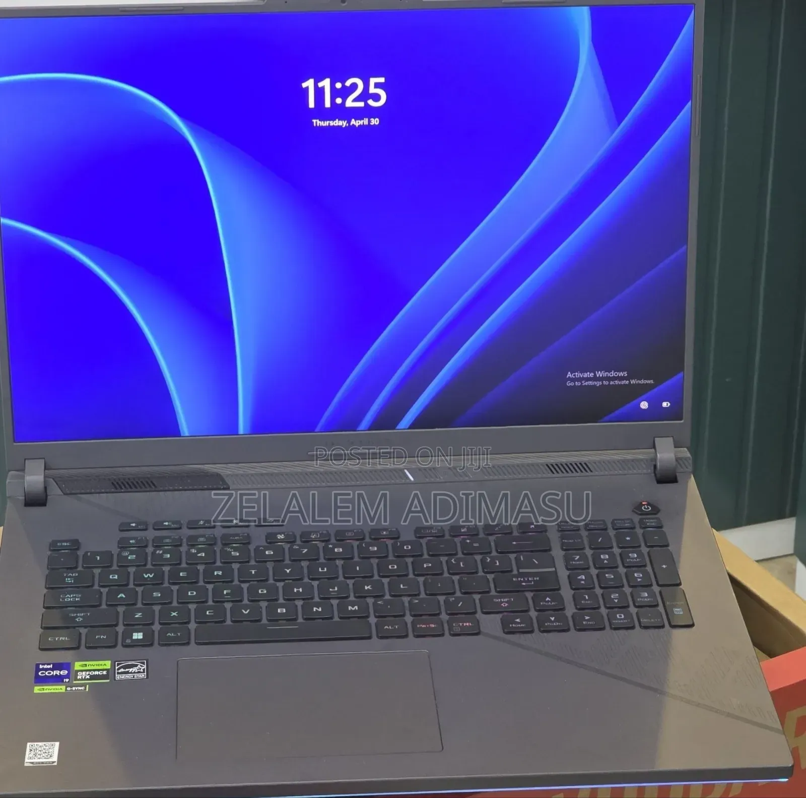 New Laptop Asus ROG Strix G18 16GB Intel Core i9 SSD 1T
