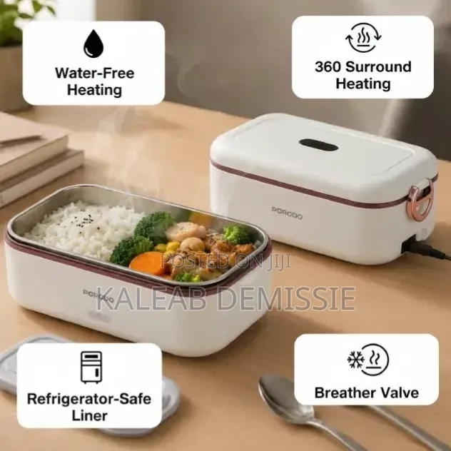 Porodo Dual Mode Electric Lunch Box