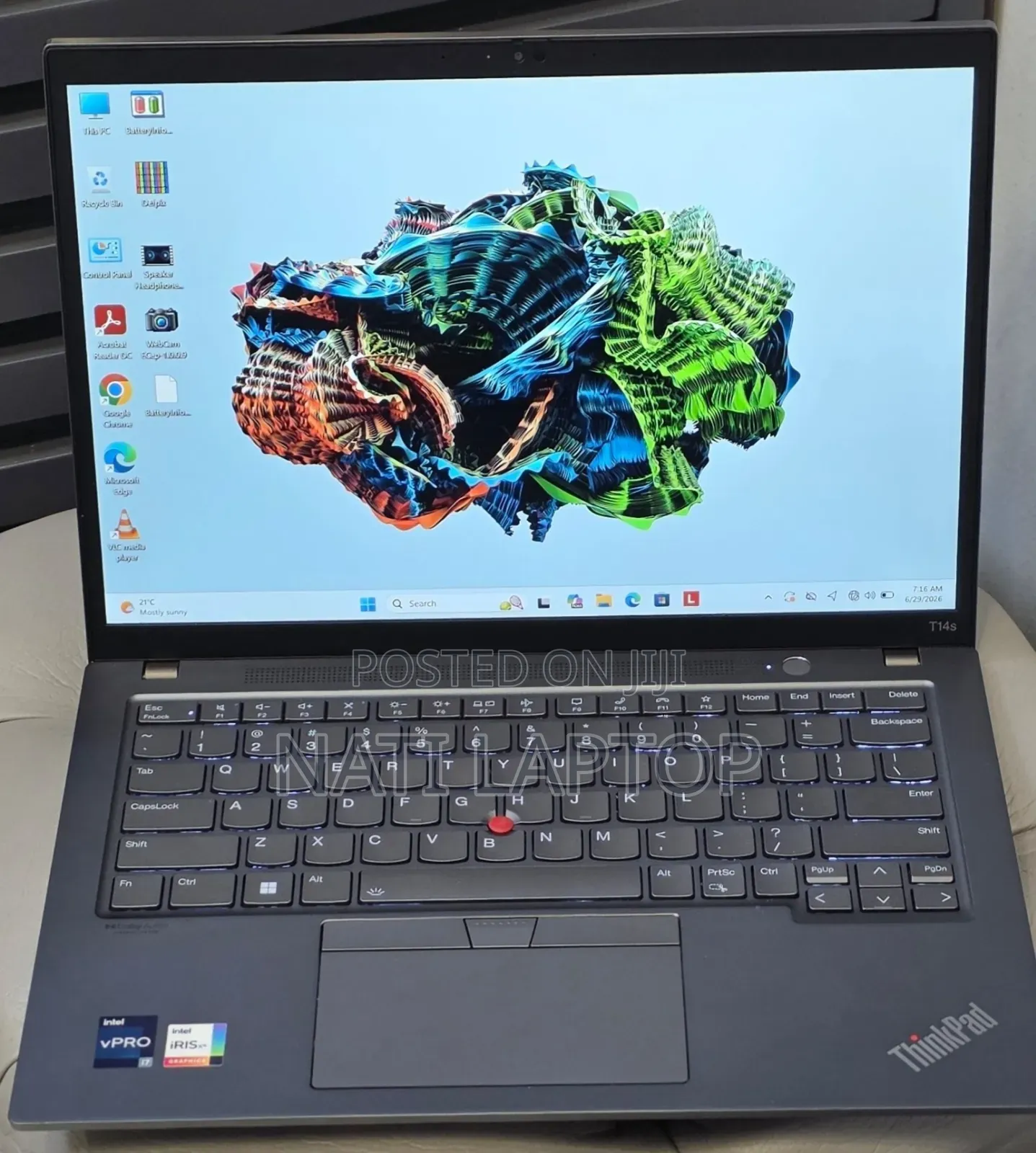 New Laptop Lenovo ThinkPad T14s G4 32GB Intel Core i7 SSD 512GB