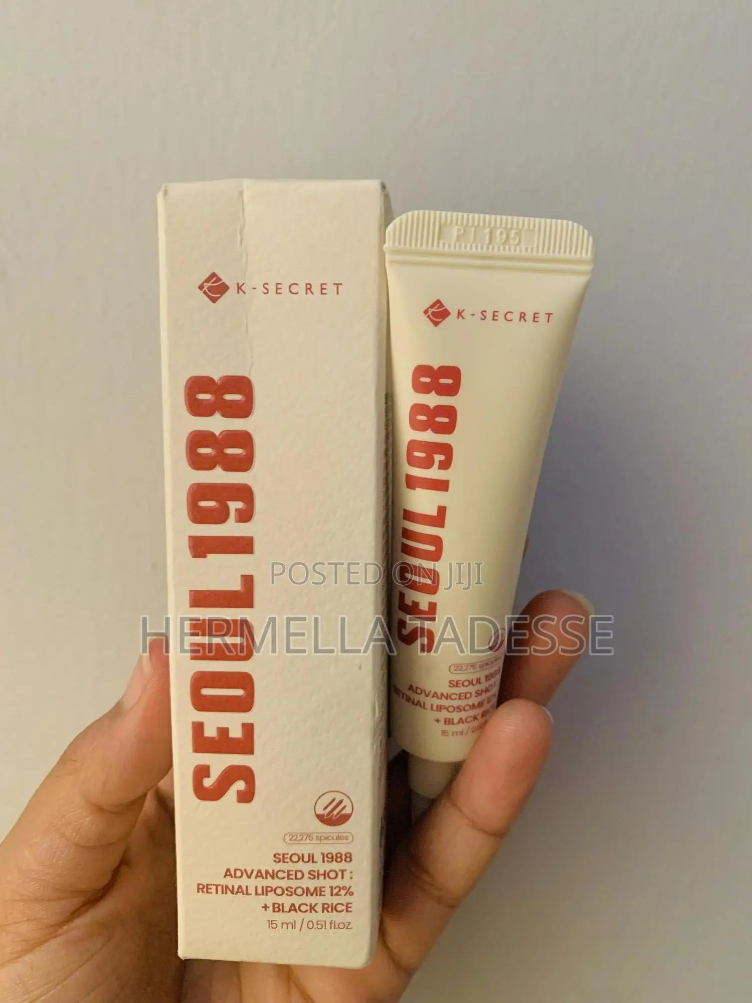 K-Secret Seoul 1988 Advanced Shot Retinal Liposome 12% + Black Rice
