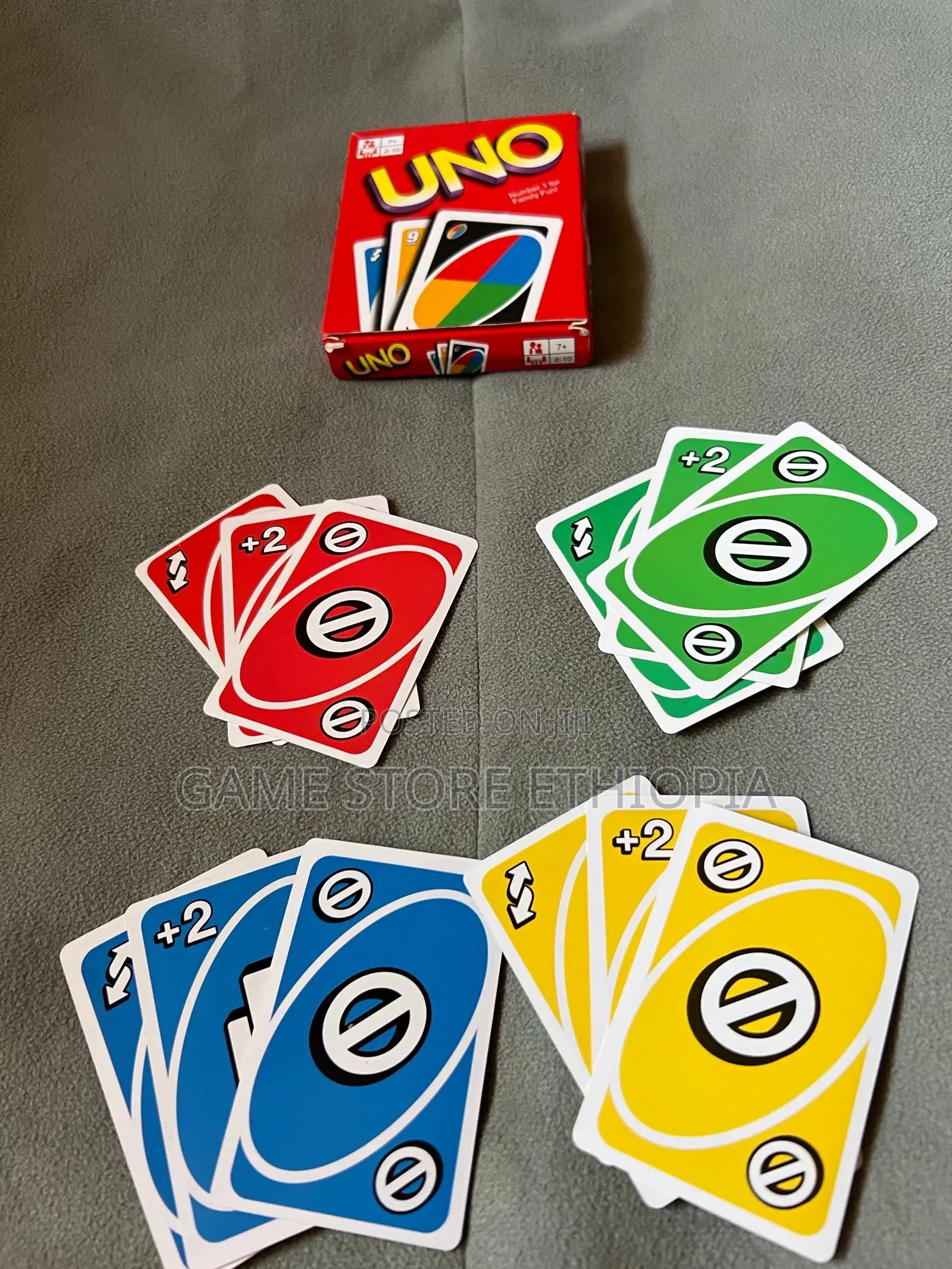 Uno Card Game 2 Deck in 1 Pair (2 Pieces)