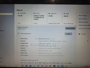 Laptop Toshiba Satellite C850 4GB Intel Core i3 HDD 500GB