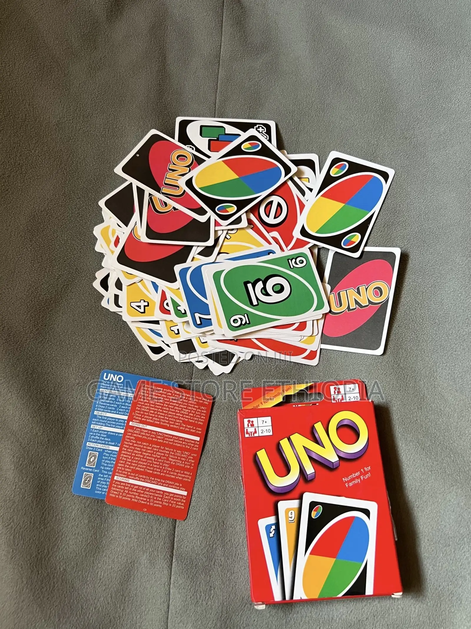 Uno! •Card Game for Family Office •