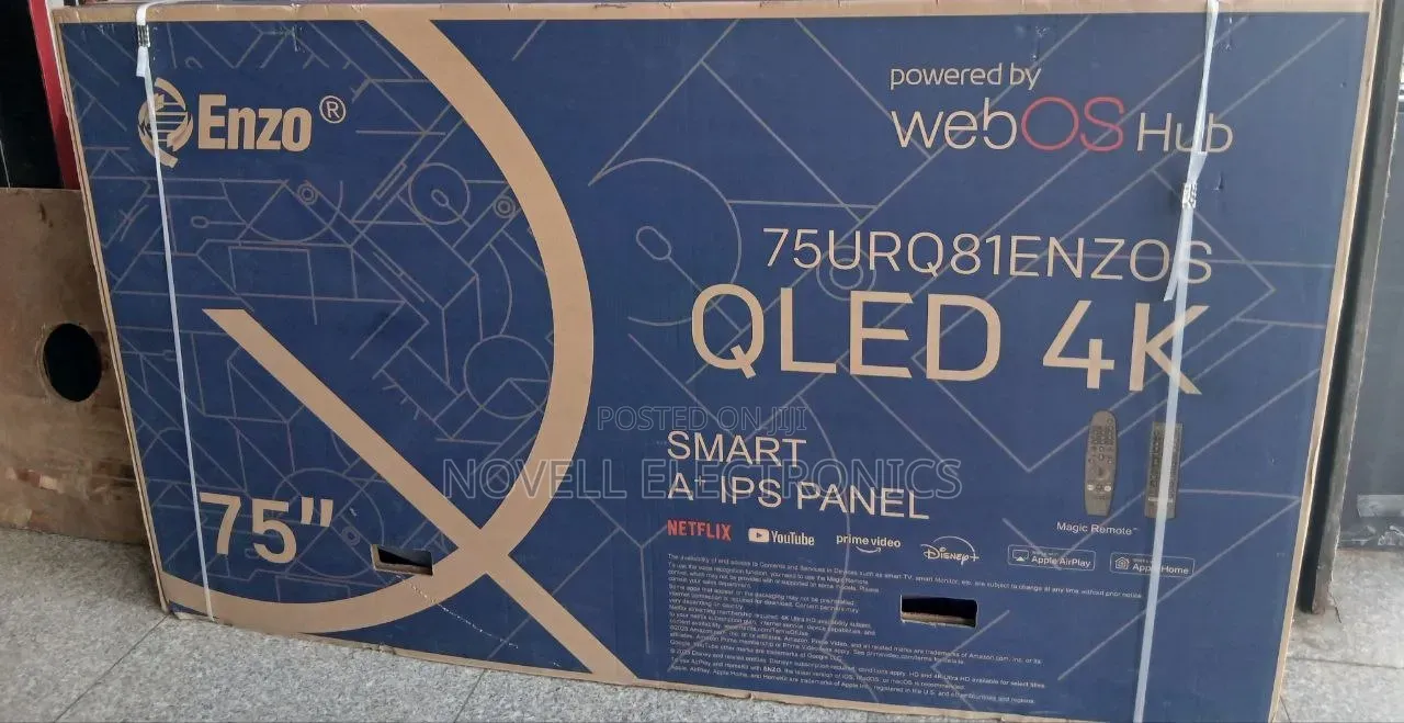 Enzo 75" Smart Qled Tv