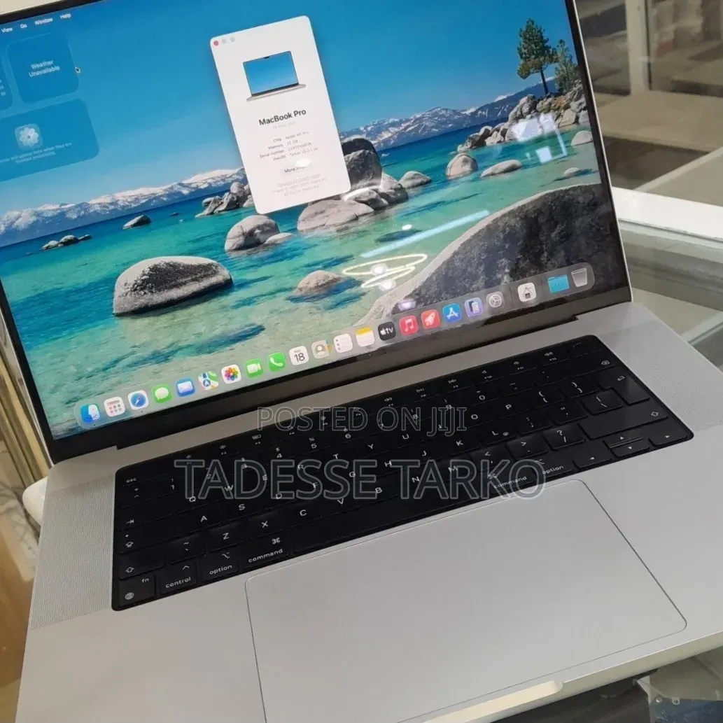 New Laptop Apple MacBook Pro 2021 M1 32GB Apple M1 Pro SSD 1T