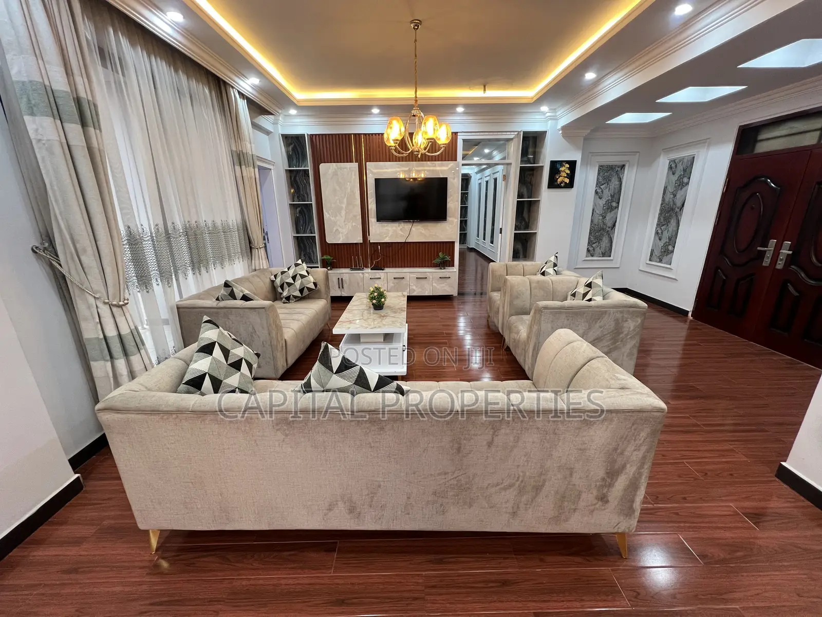 Furnished 2bdrm Apartment in Bole for rent