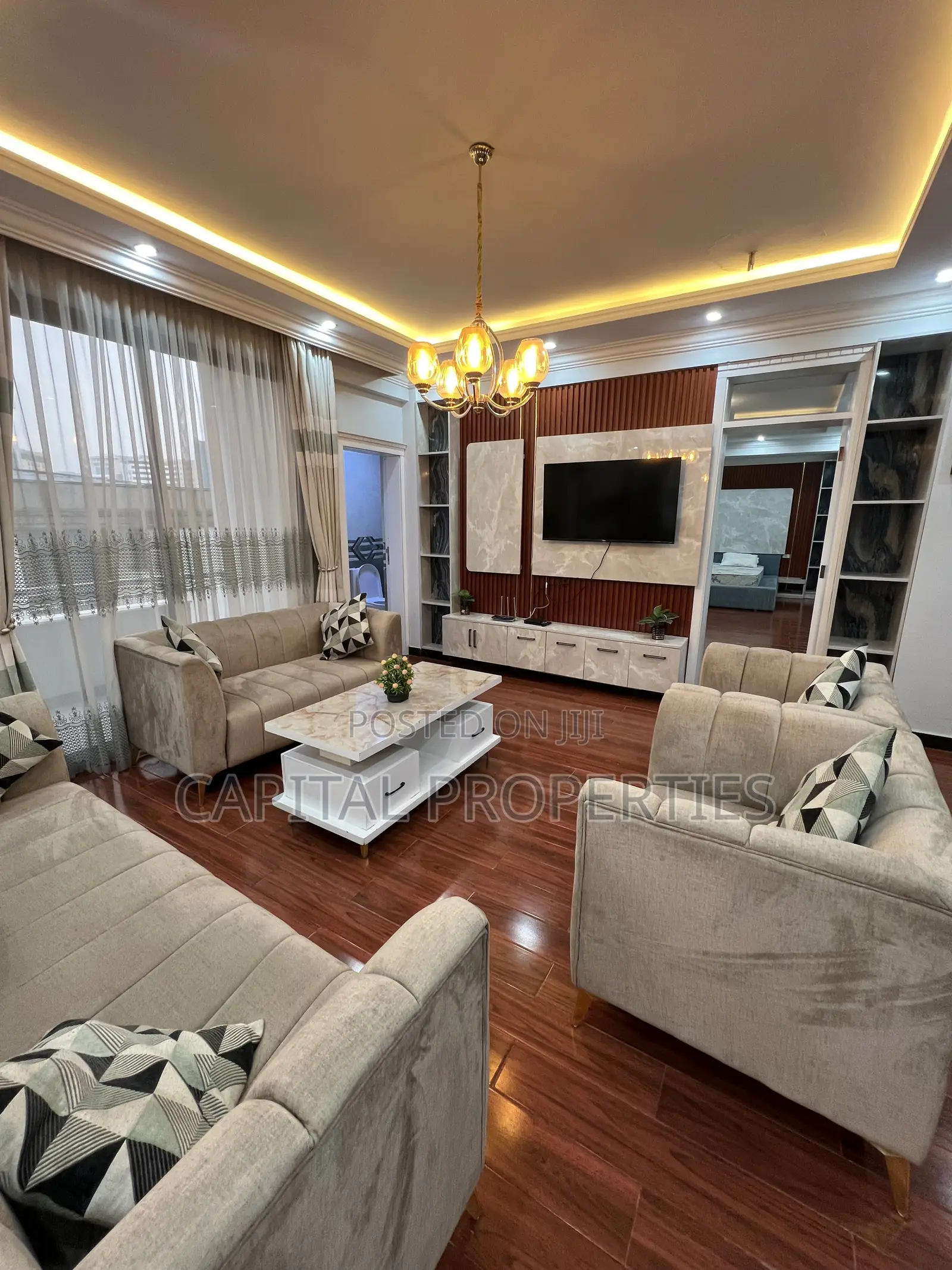 Furnished 2bdrm Apartment in Bole for rent