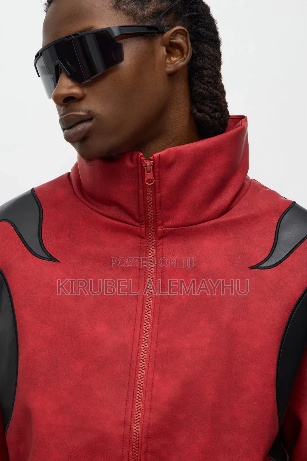 Leather Puffer Jacket