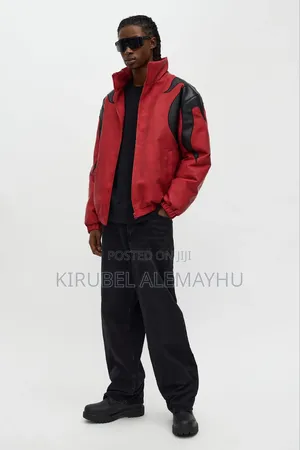 Leather Puffer Jacket