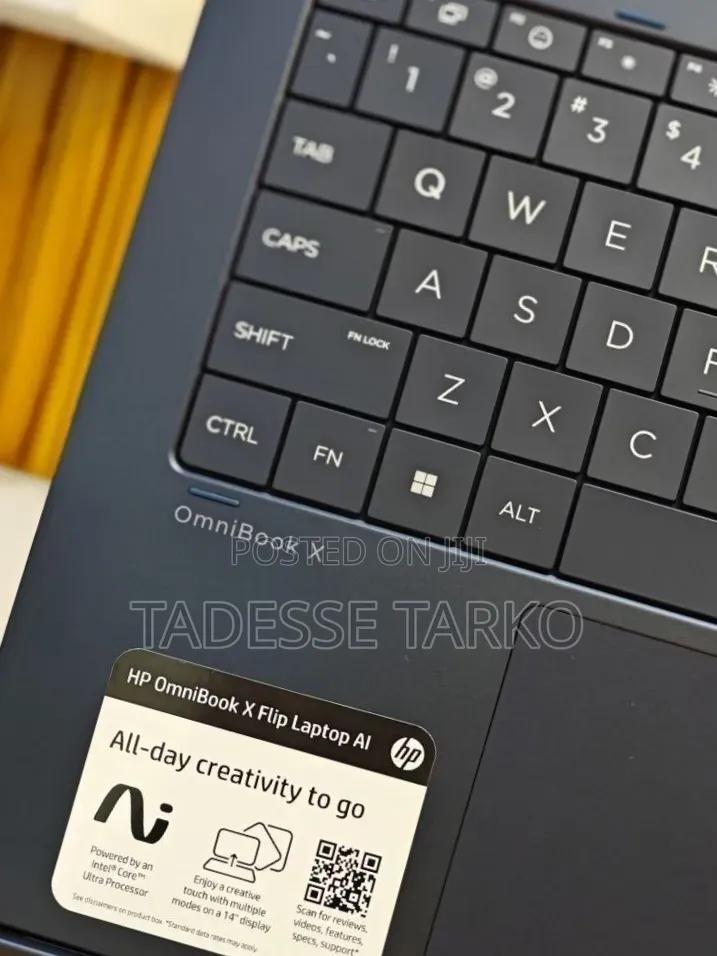New Laptop HP OmniBook X Flip 14" 16GB Intel Core Ultra 7 SSD 1T
