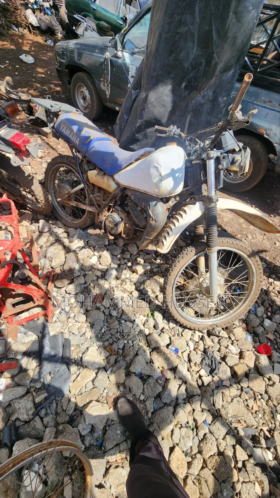 Yamaha DT175 1995 White