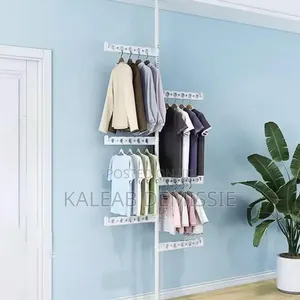 Telescopic Floor to Ceiling Free Standing Cloth Drying Pole