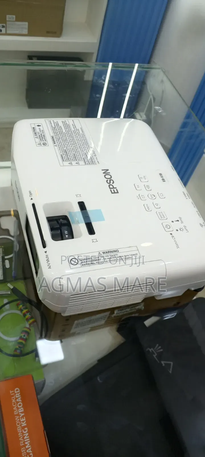 Brand New Epson Projector With Bag, Remote Model Name: Eb-X18