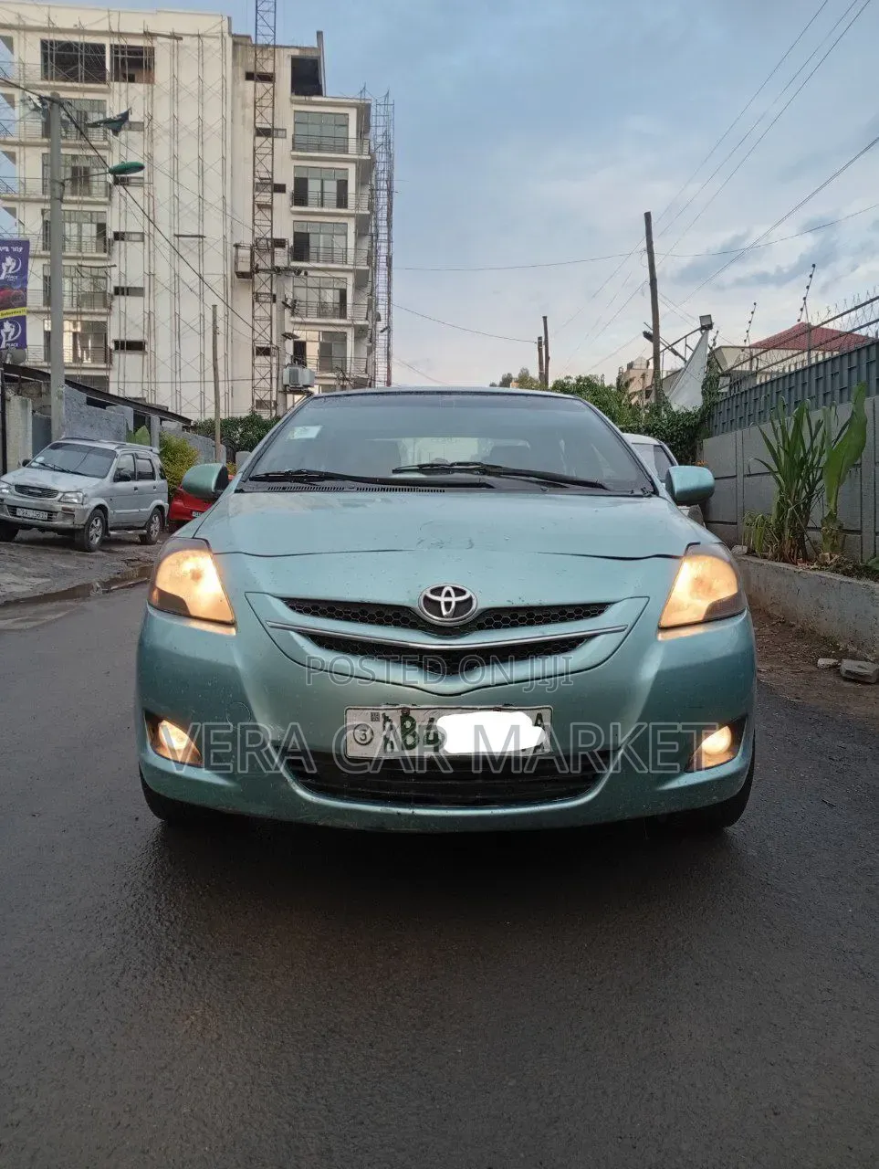 Toyota Belta 2007 Blue