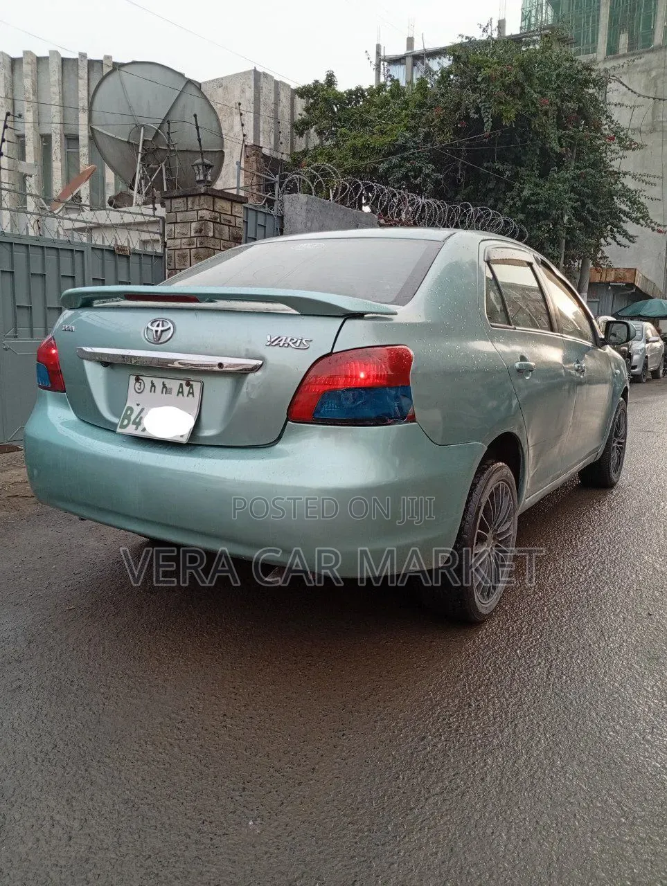 Toyota Belta 2007 Blue