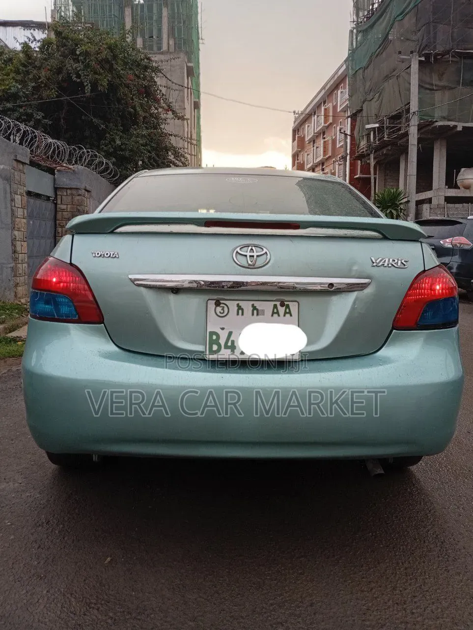Toyota Belta 2007 Blue