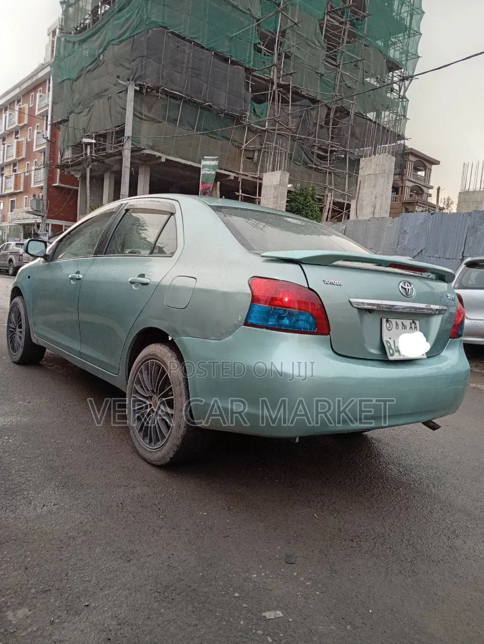 Toyota Belta 2007 Blue