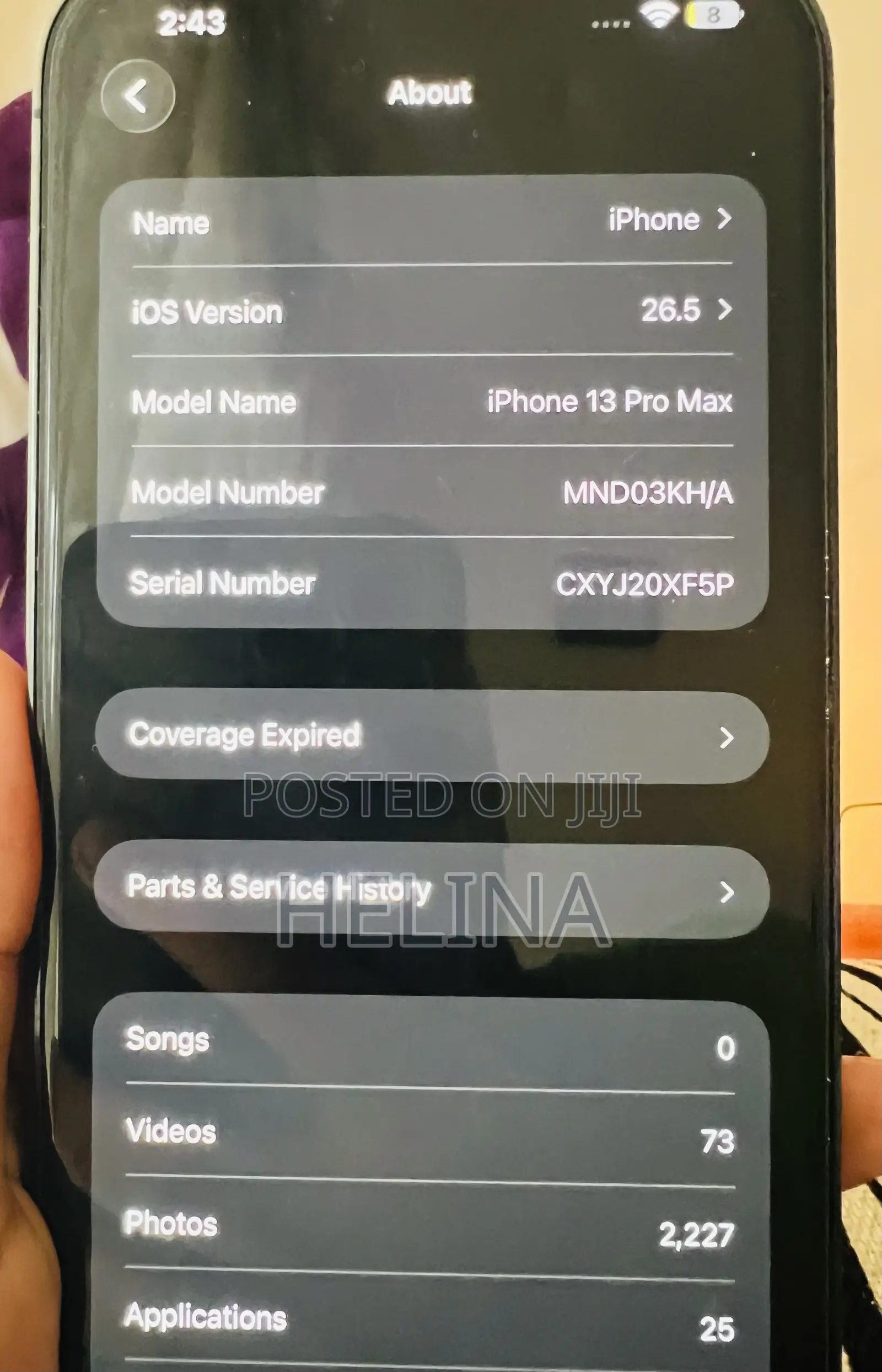 New Apple iPhone 13 Pro Max 256 GB
