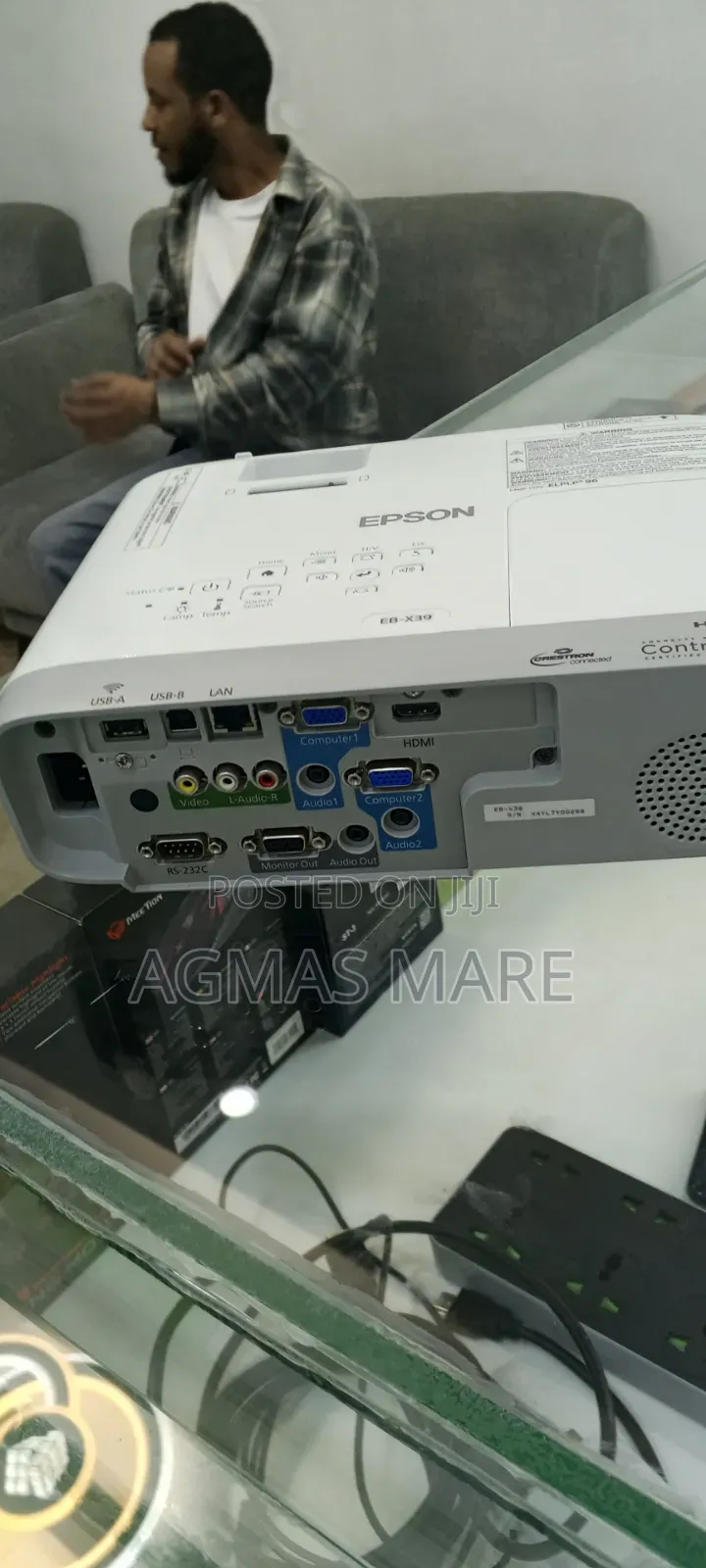 Epson Projector Model Name: Eb-X39 Hardware Interface:
