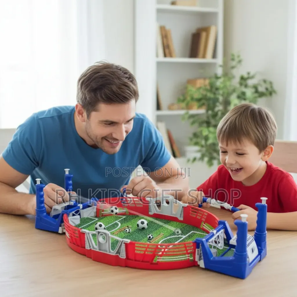 Mini Tabletop Soccer Pinball Game