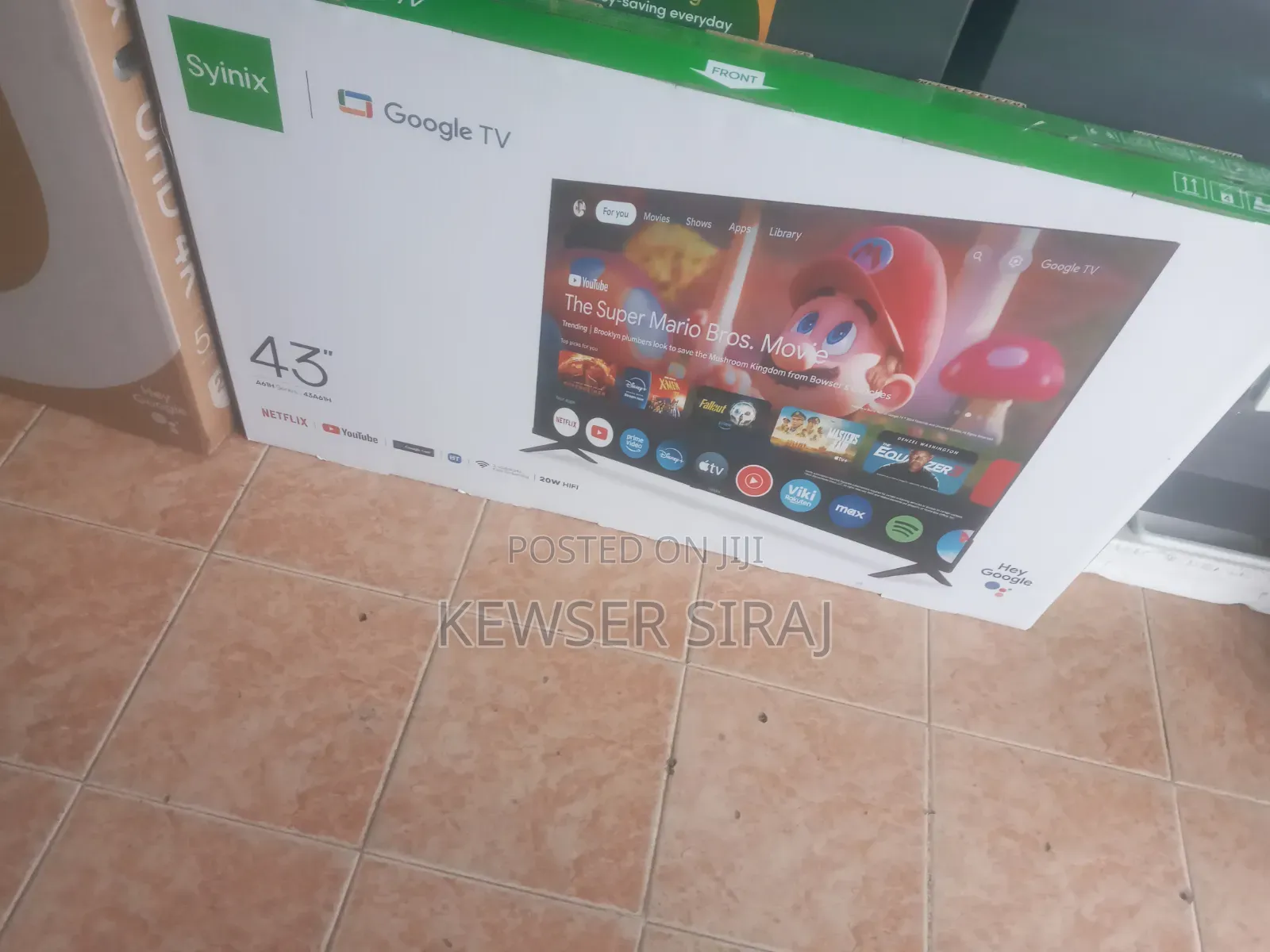 Synix 43inch Tv Smart Android