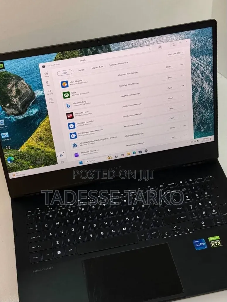 New Laptop HP Omen 16 16GB Intel Core i7 SSD 1T