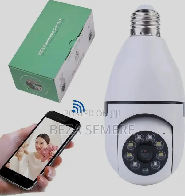 Hd Bulb Cam With Dual Smart Light – Color Night Vision Security Camera