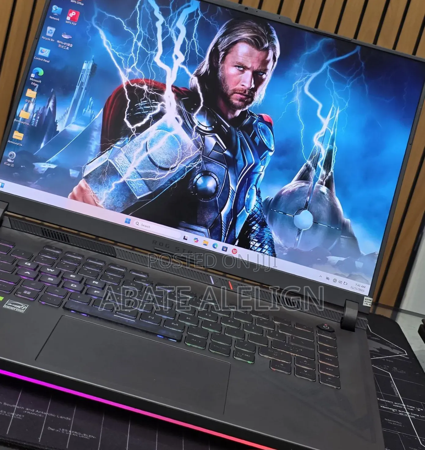 New Laptop Asus ROG Strix G15 16GB Intel Core i9 SSD 1T