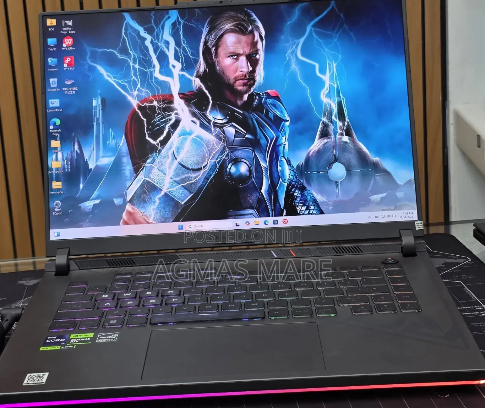 New Laptop Asus ROG Strix G16 G614 16GB Intel Core i9 SSD 1T