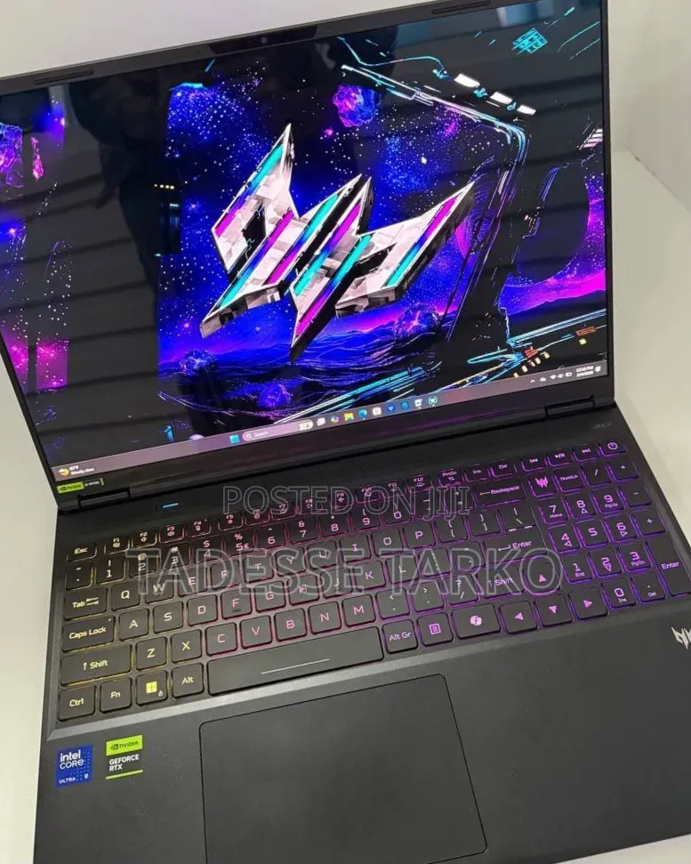 New Laptop Acer Predator Helios Neo 16 16GB Intel Core Ultra 9 SSD 1T