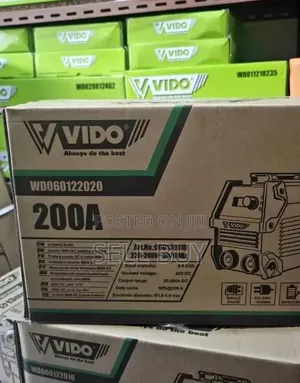 ቪዶ (Vido) 200a ፕሮፌሽናል ኢንቨርተር ብየዳ ማሽን (200a Inverter Welder)