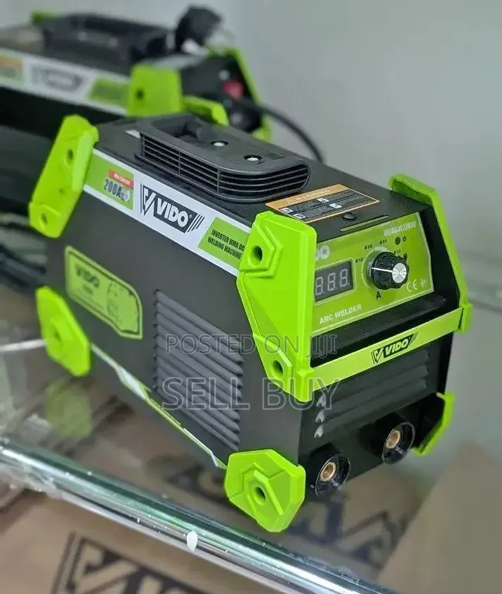 ቪዶ (Vido) 200a ፕሮፌሽናል ኢንቨርተር ብየዳ ማሽን (200a Inverter Welder)